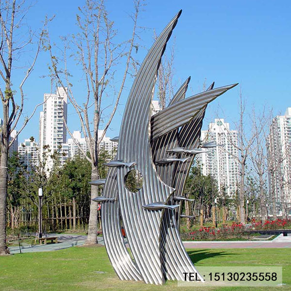 城市标识雕塑不锈钢景观雕塑制作公司